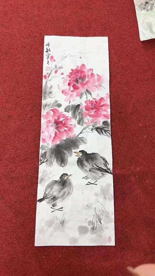 国画孟祥敏/国画/花鸟