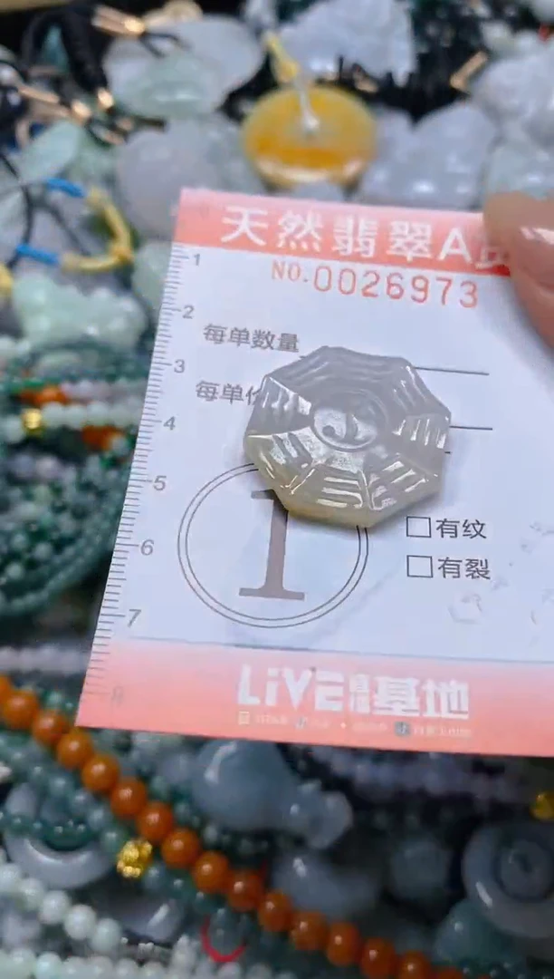 翡翠未镶嵌颈饰闪购0026973