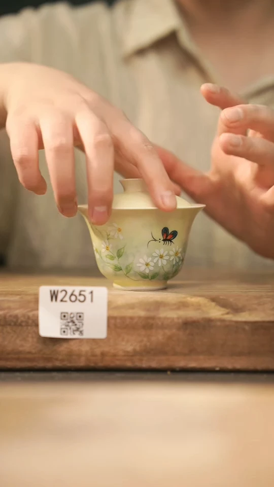 【经典福利】/ 盖碗@@W2651
