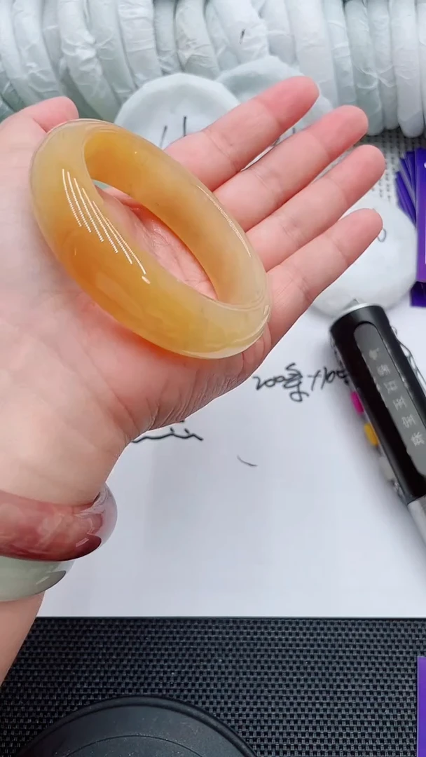 未镶嵌手镯石英质玉51-58-59