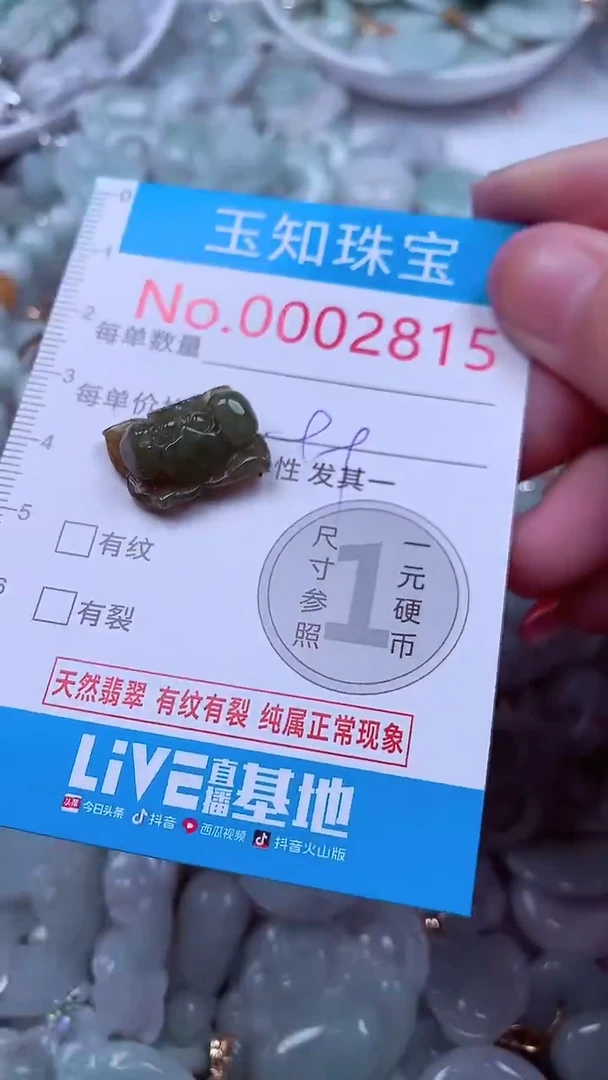 吊坠(不含链)未镶嵌翡翠2815