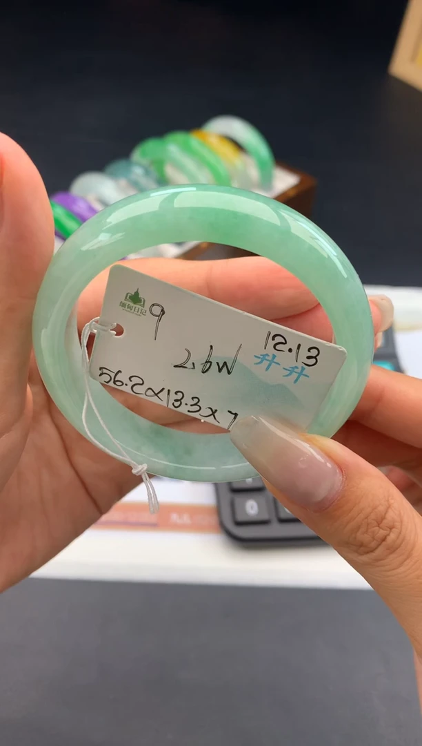 未镶嵌手镯翡翠翡翠自带#送人#，假一赔三