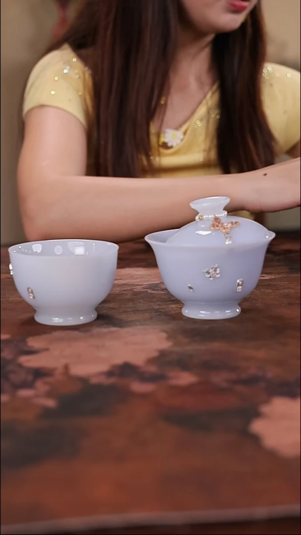 陶瓷茶具（无礼盒）@@A13323