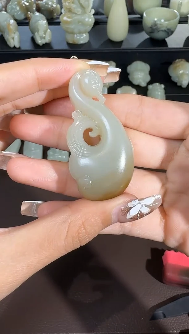 吊坠(不含链)未镶嵌和田玉16