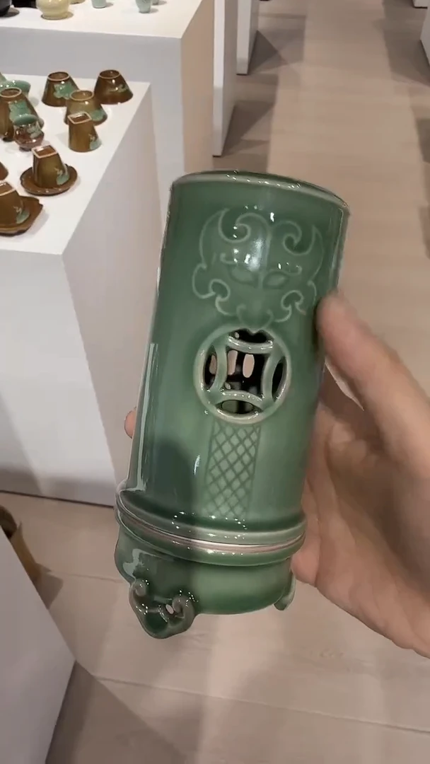 青瓷手工茶器包邮不带礼盒