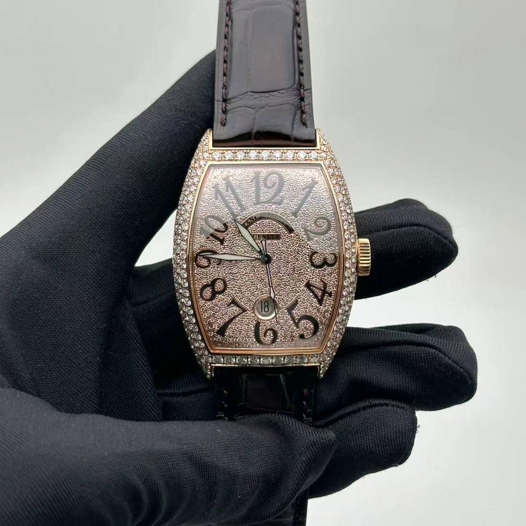 95新 Franck Muller/法兰克穆勒 18k 满钻 自动