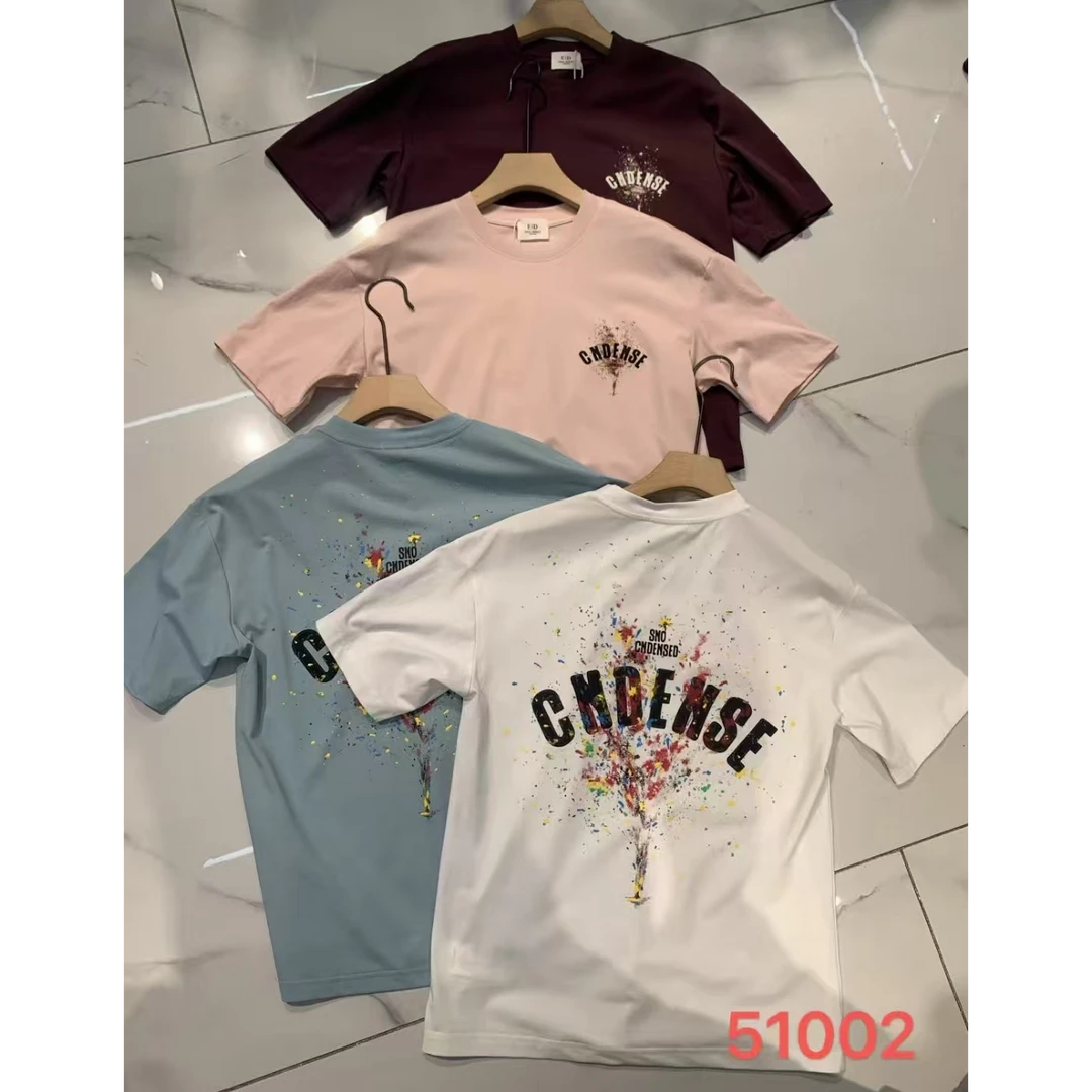 男装短袖T恤印花潮牌