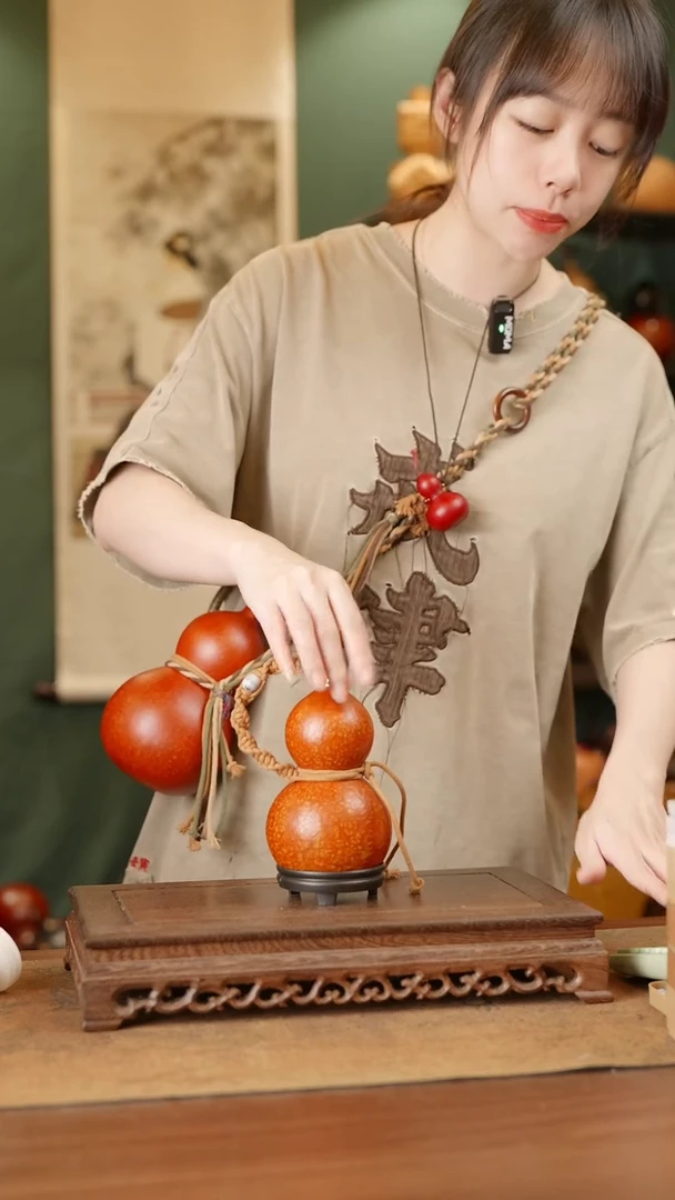 5号精品天然大漆酒葫芦一物一拍~