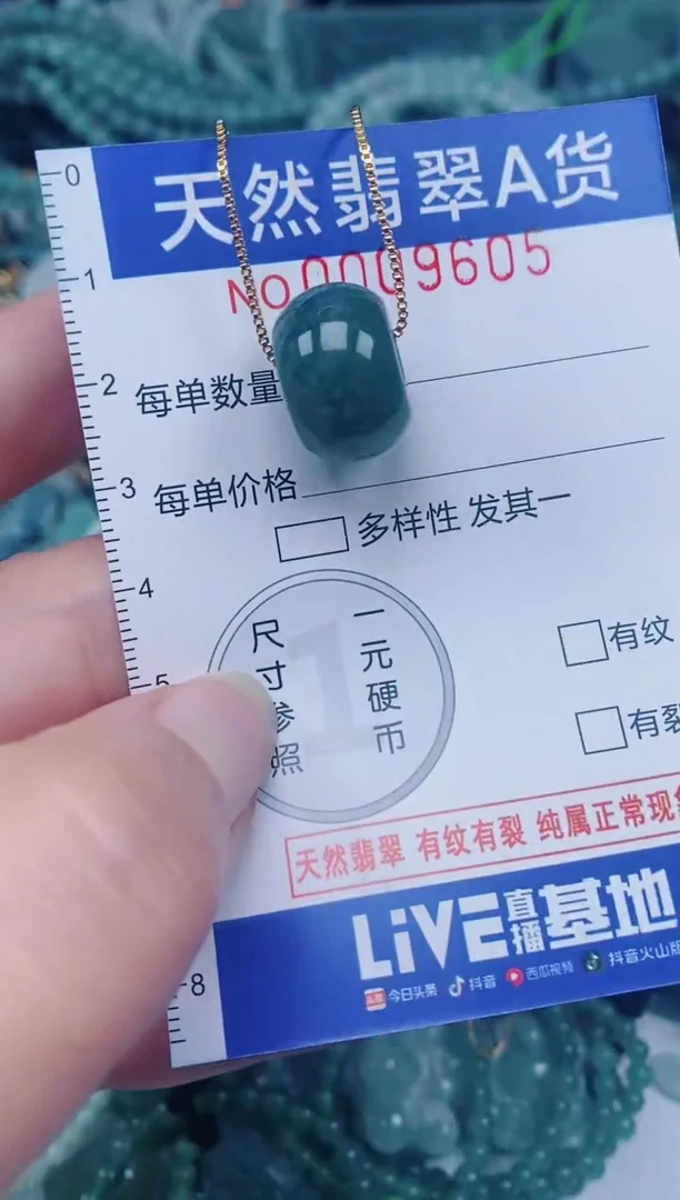 颈饰未镶嵌翡翠00009605