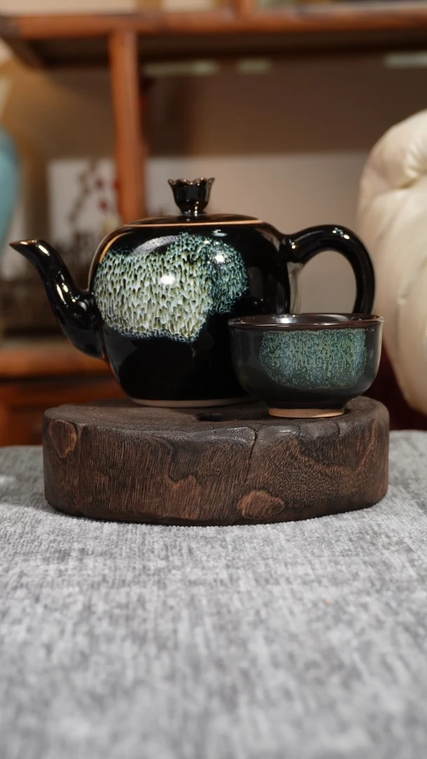 茶盏传奇钧窑唐钧壶
