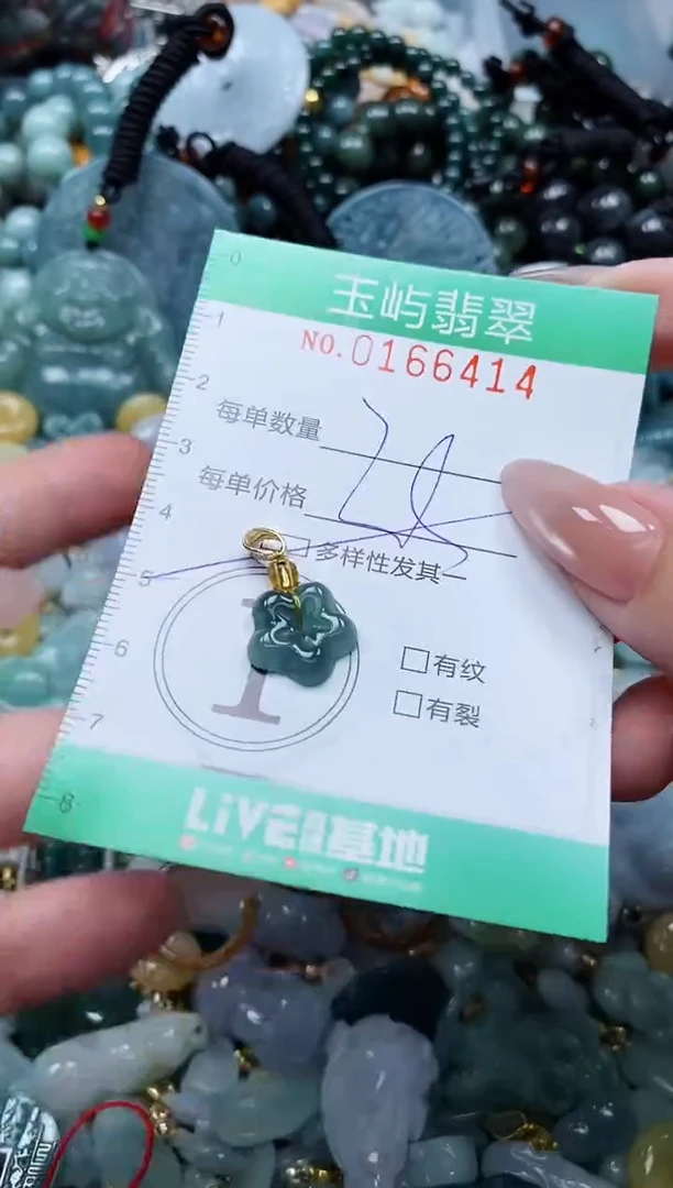 翡翠未镶嵌颈饰闪购0166414多样性发其一