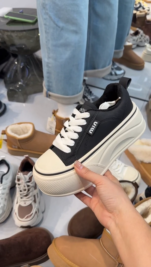 板鞋小白鞋 加棉 27169 黑色 40码