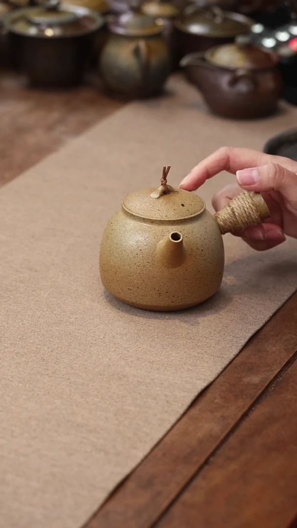 茶壶紫砂侧把归心煮水壶