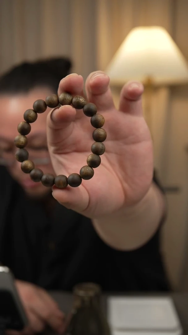 沉香手串海南种植棋楠手串