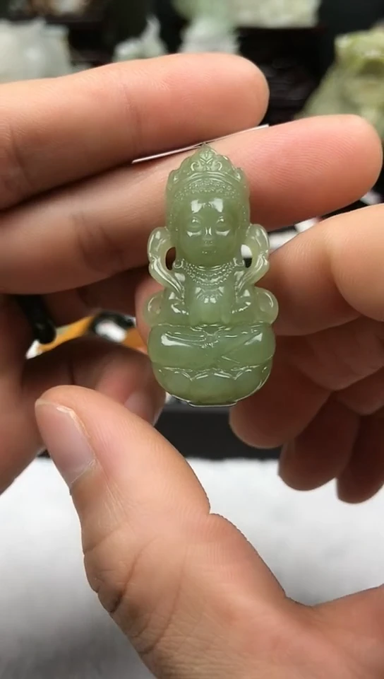 【闪购商品】和田玉挂件未镶嵌度母