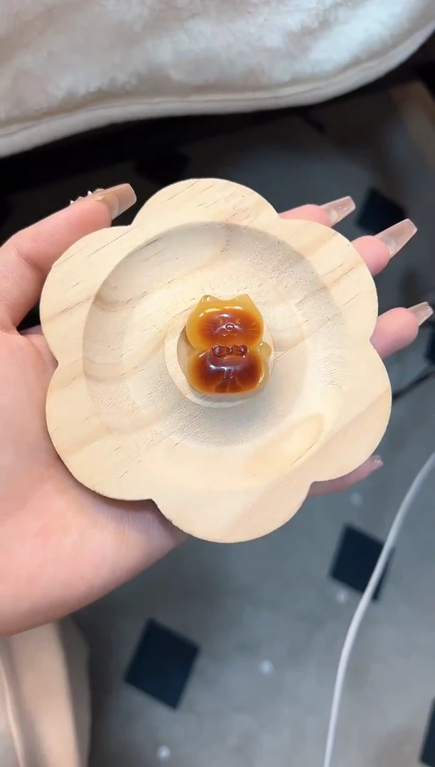 【闪购商品】蜜蜡珠宝奇石18K金镶嵌琥珀蜜蜡