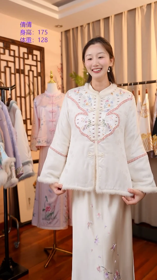 刺绣桑蚕丝非遗苏绣服饰