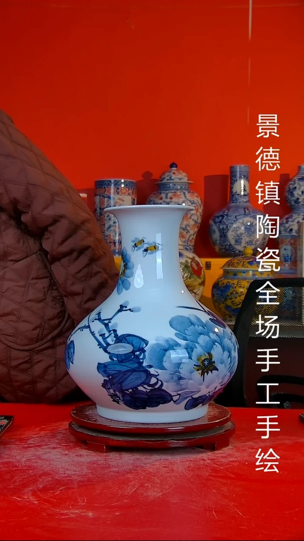 摆件陶瓷景德镇陶瓷 全场手工手绘