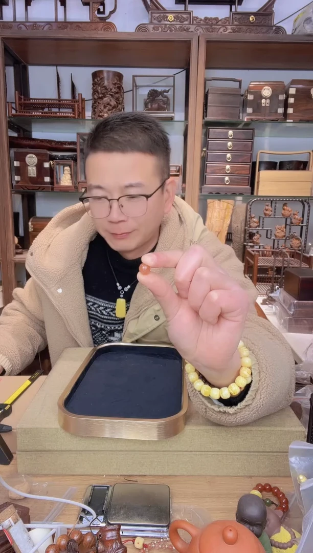 【闪购商品】乌木类书架157南川料1.0圆珠单颗