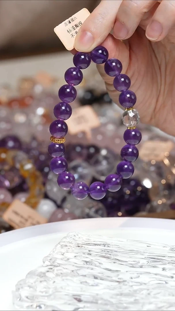 未镶嵌手串水晶紫水晶手串·MM0025NOV052L268