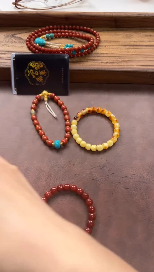 未镶嵌手串手串南红玛瑙潺***～手串手串