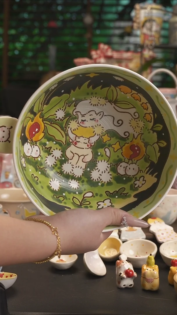 贵****板【原创设计】景德镇手绘陶瓷