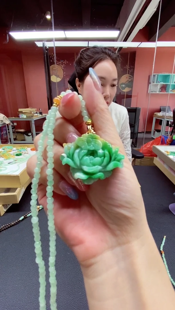 颈饰未镶嵌翡翠翡翠吊坠