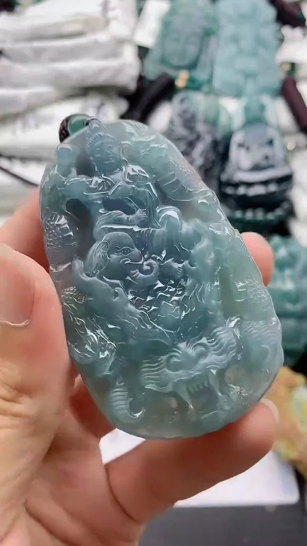 翡翠未镶嵌颈饰8888888888