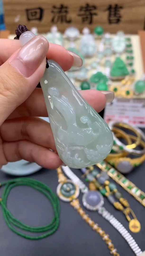 【闪购商品】翡翠颈饰未镶嵌32-中国好珍宝