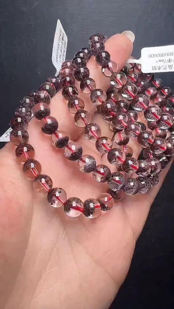 未镶嵌手串水晶红幽灵手串7mm+ 多样性发一 M51091XA