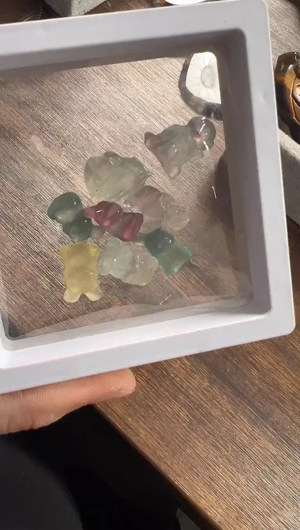 未镶嵌珠宝奇石萤石M091