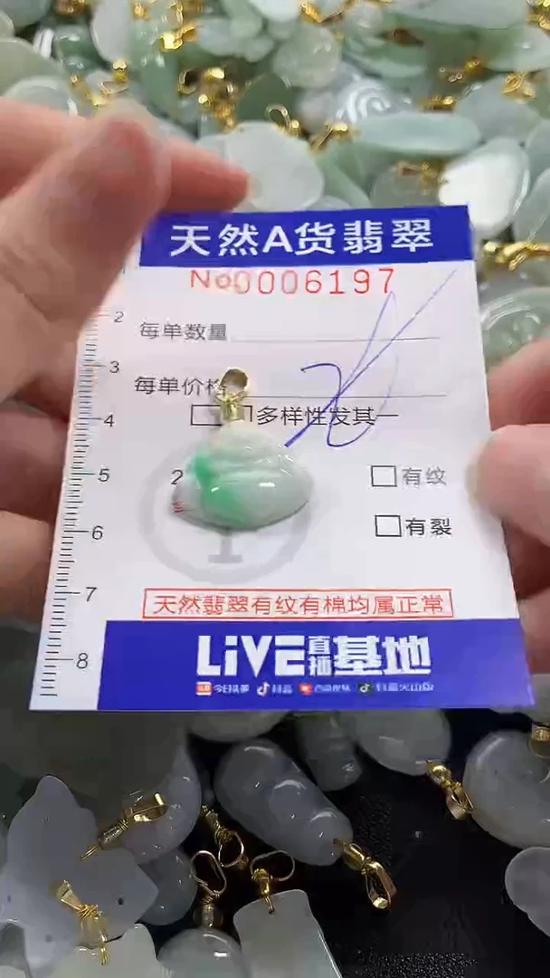 颈饰未镶嵌翡翠纯天然货a翡翠