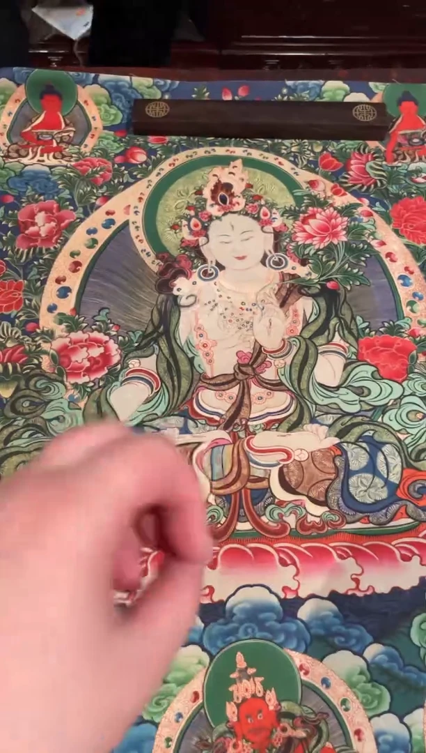 卷轴画手绘唐卡058
