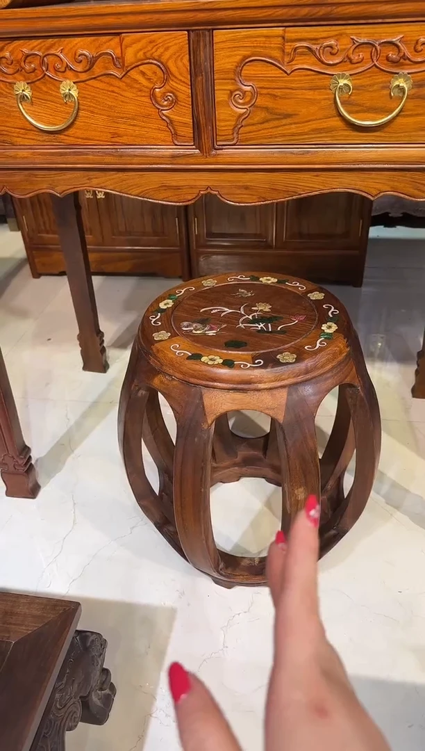 【闪购商品】木木艺鸳鸯戏水鼓凳550.88888