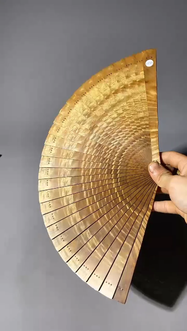 金丝楠721号21cm小叶桢楠扇子