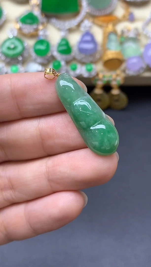 颈饰未镶嵌翡翠78-中国好珍宝