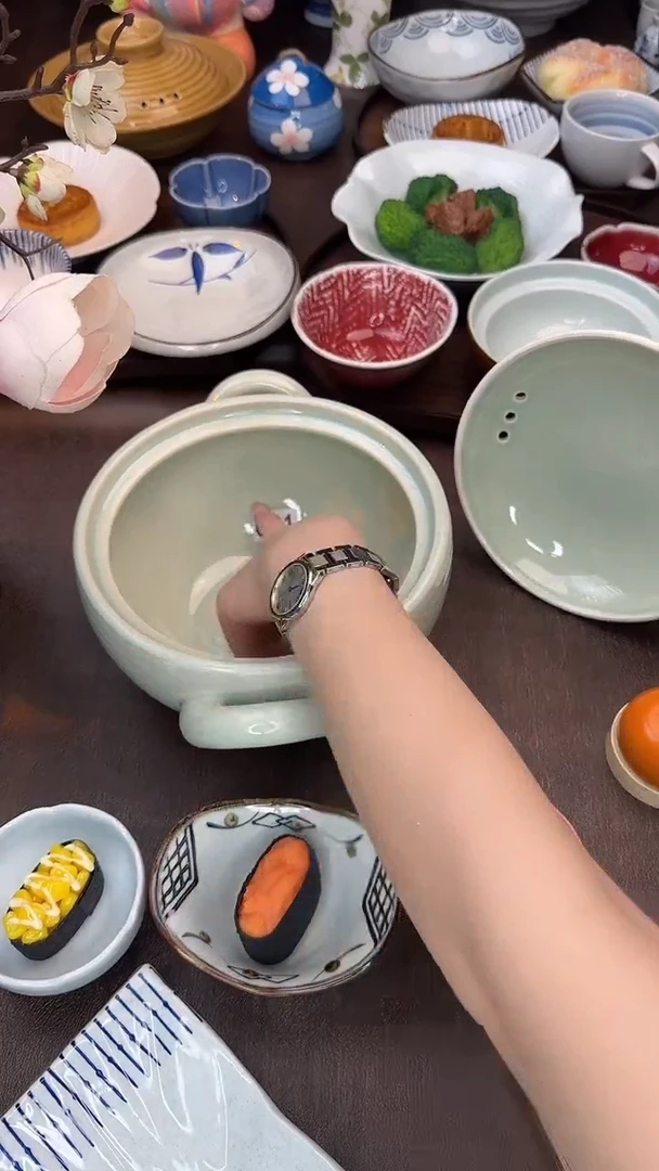 瓷081天然陶土土锅（干烧不裂）
