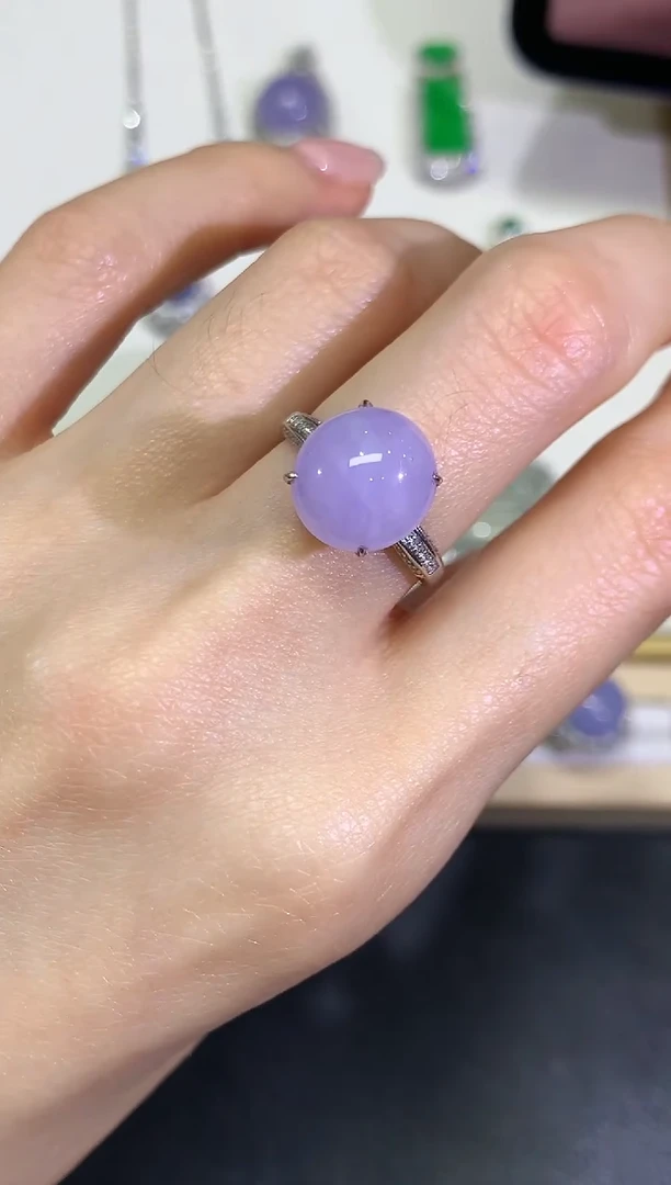 【闪购商品】翡翠颈饰18K金镶嵌团购10