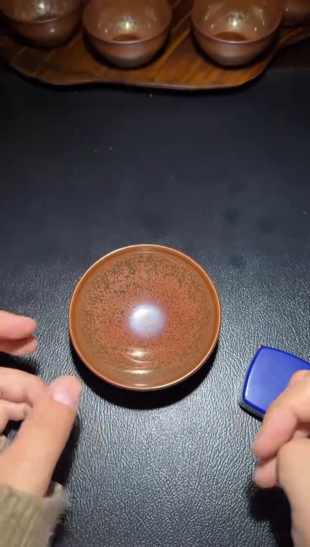 茶盏陈远福红梅盏84