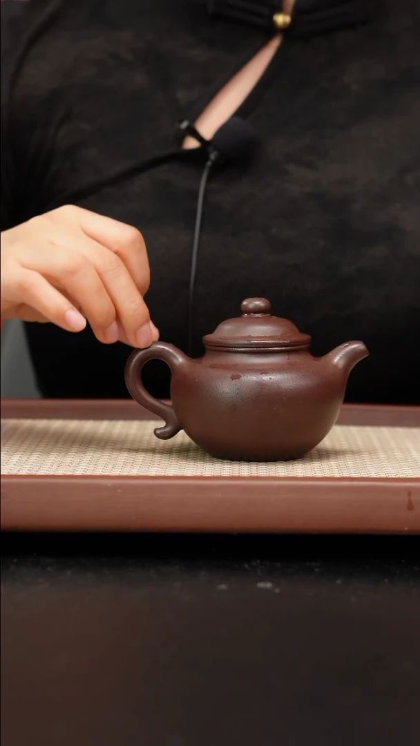 【闪购商品】紫砂茶壶铁芯老紫莲子200