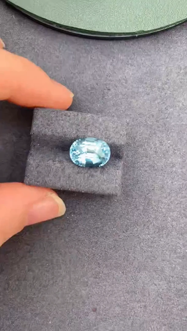 【闪购商品】海蓝宝石裸石未镶嵌4.3ct海蓝宝