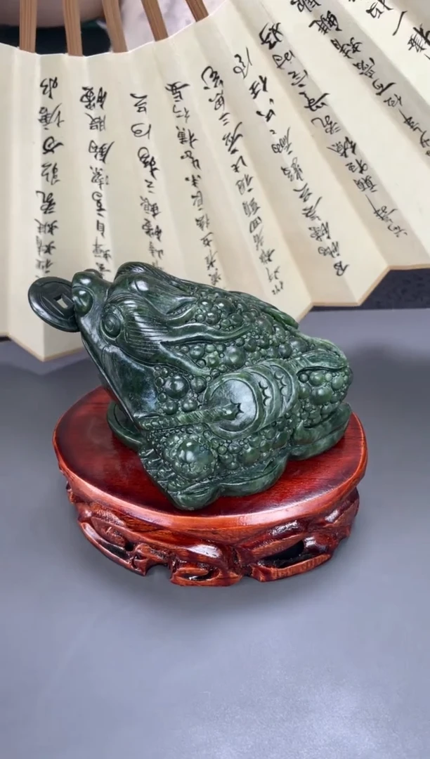 和田玉未镶嵌摆件摆件