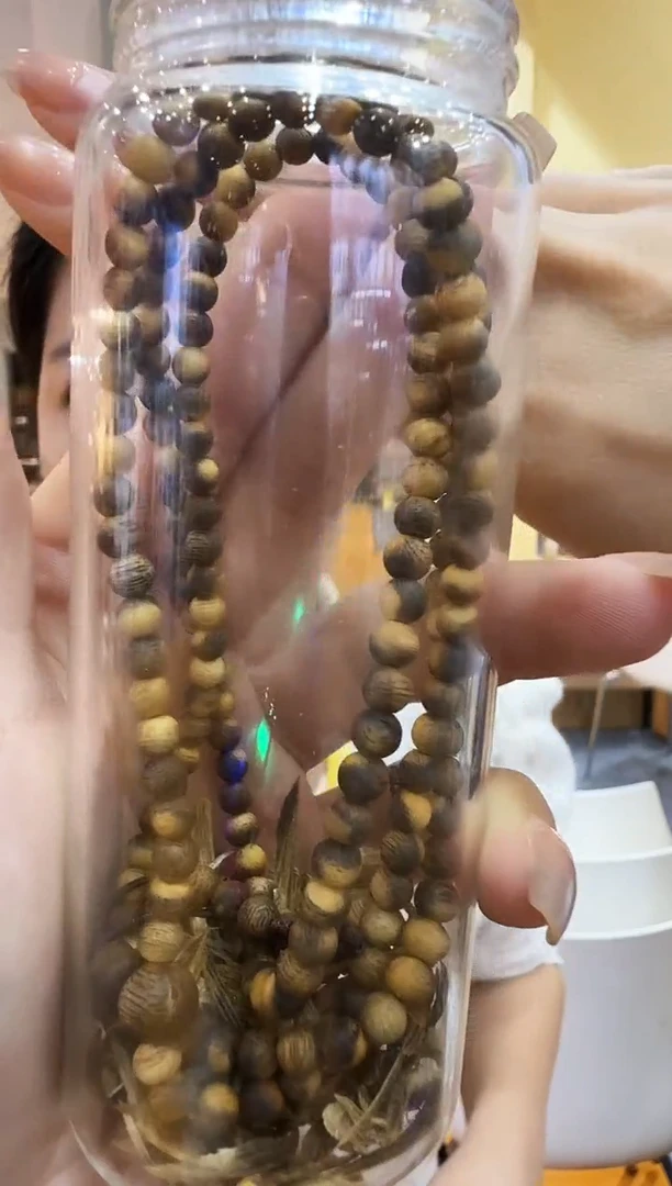 沉香沉香碎屑04虎斑棋圆多静静沉香甄选多样性发一