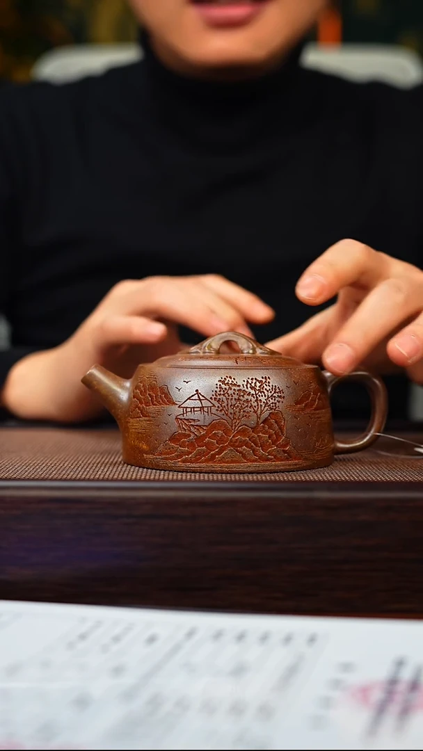 茶壶紫砂原矿紫砂手工茶壶