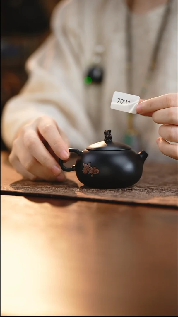 雲梦茶器紫陶茶壶7031