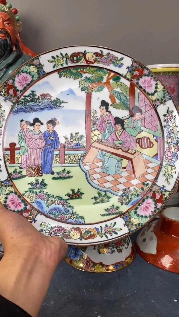 摆件陶567精品老厂瓷器（煤窑烧制）