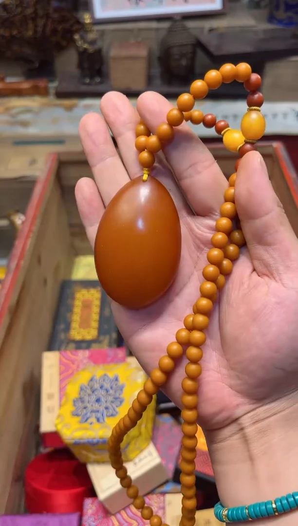 未镶嵌蜜蜡裸石3瑞哥专属高端精品93