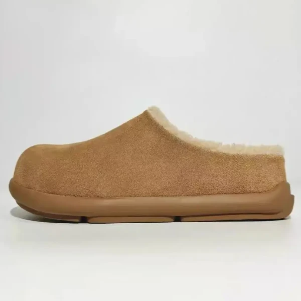 皮毛一体羊毛小土豆保暖一脚蹬勃肯包头全包女外穿秋冬雪地靴棉鞋