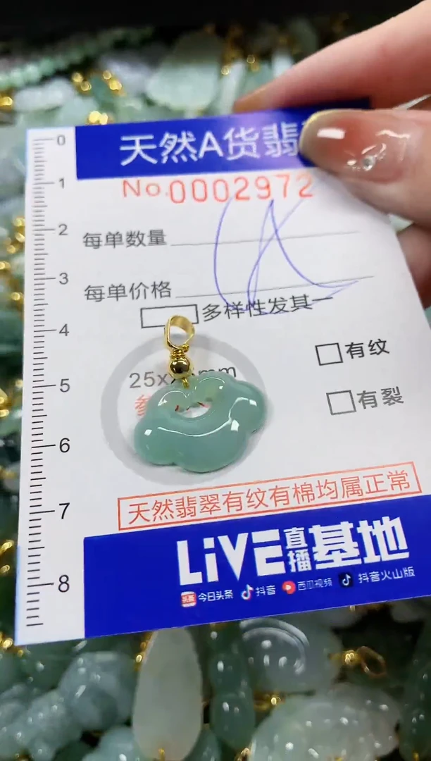 颈饰未镶嵌翡翠天然A货翡翠