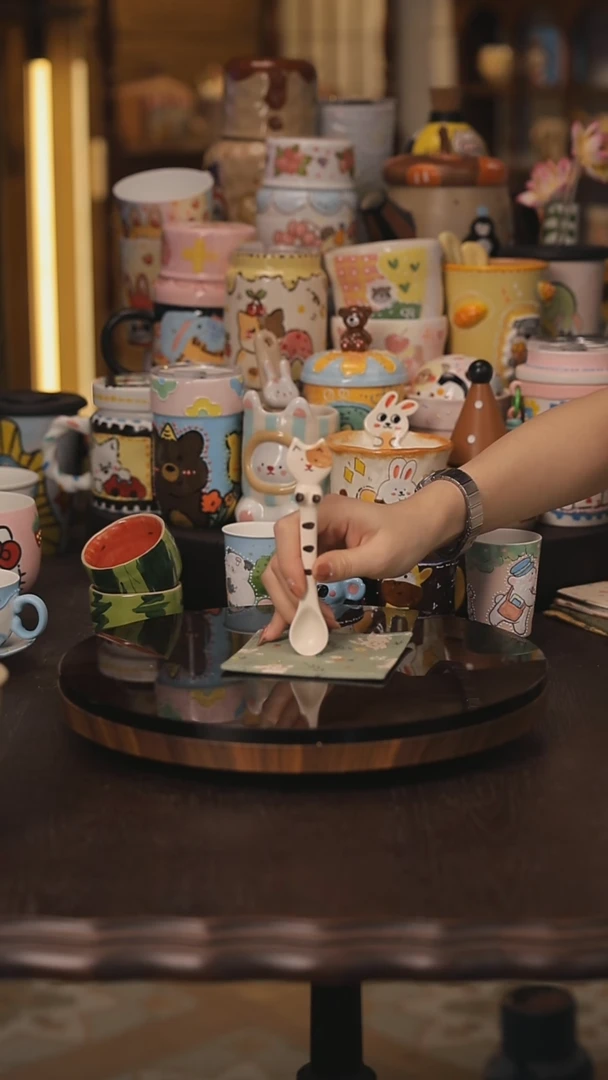 景德镇釉下彩绘设计师款式陶瓷